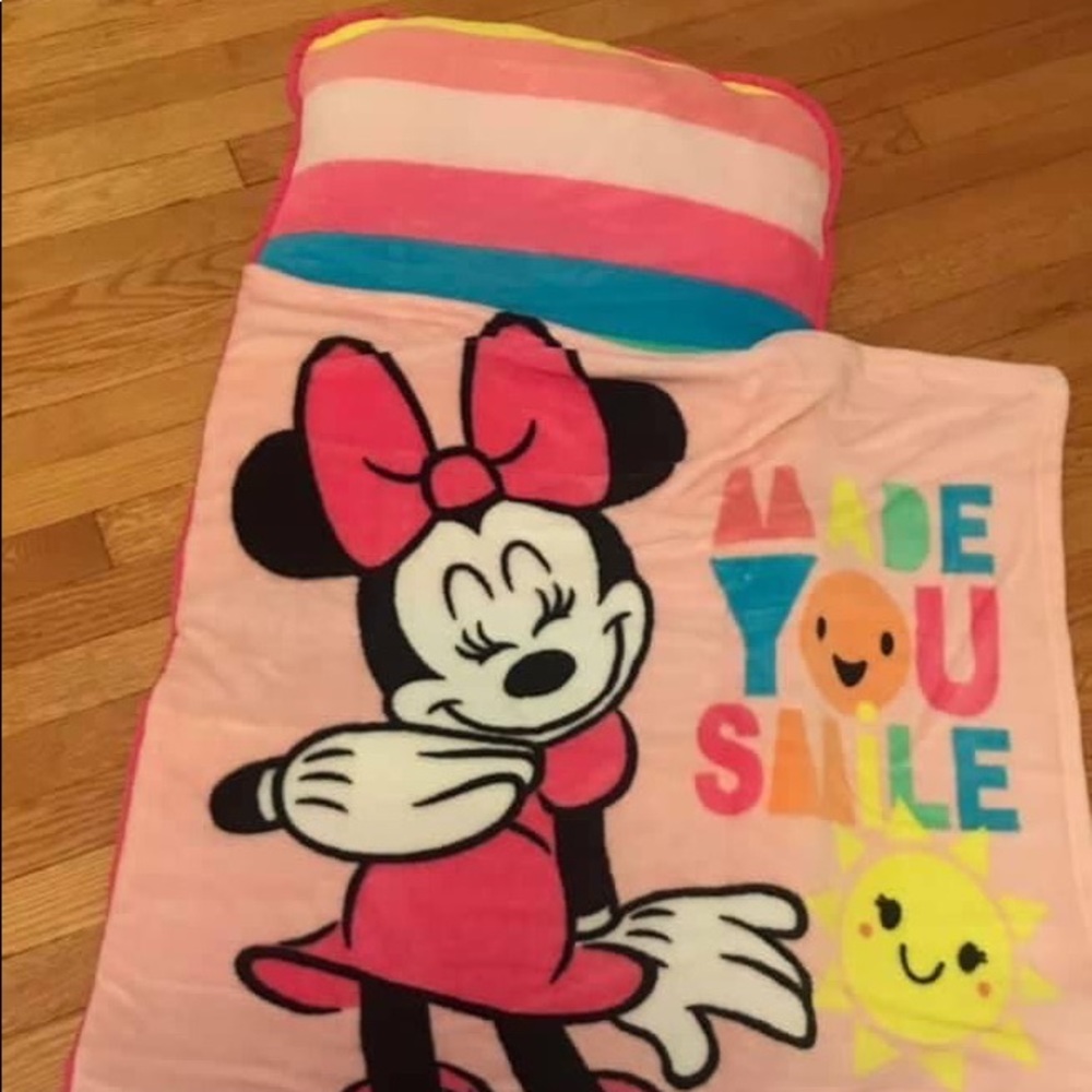 Toddler Minnie Mouse Disney nap sack
